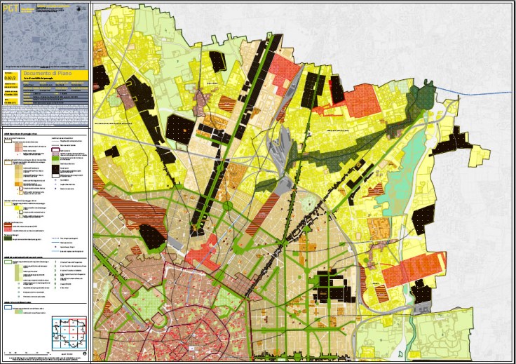 PGT - Tavola sensibilità paesaggistica
